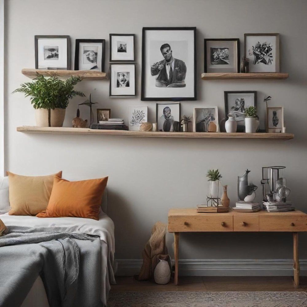 family photo gallery wall decor ideas 