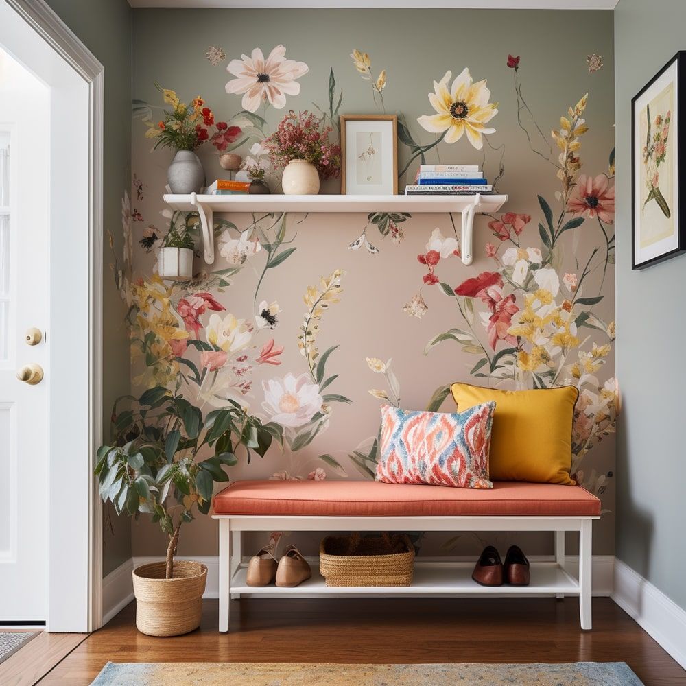 floral wallpaper design ideas