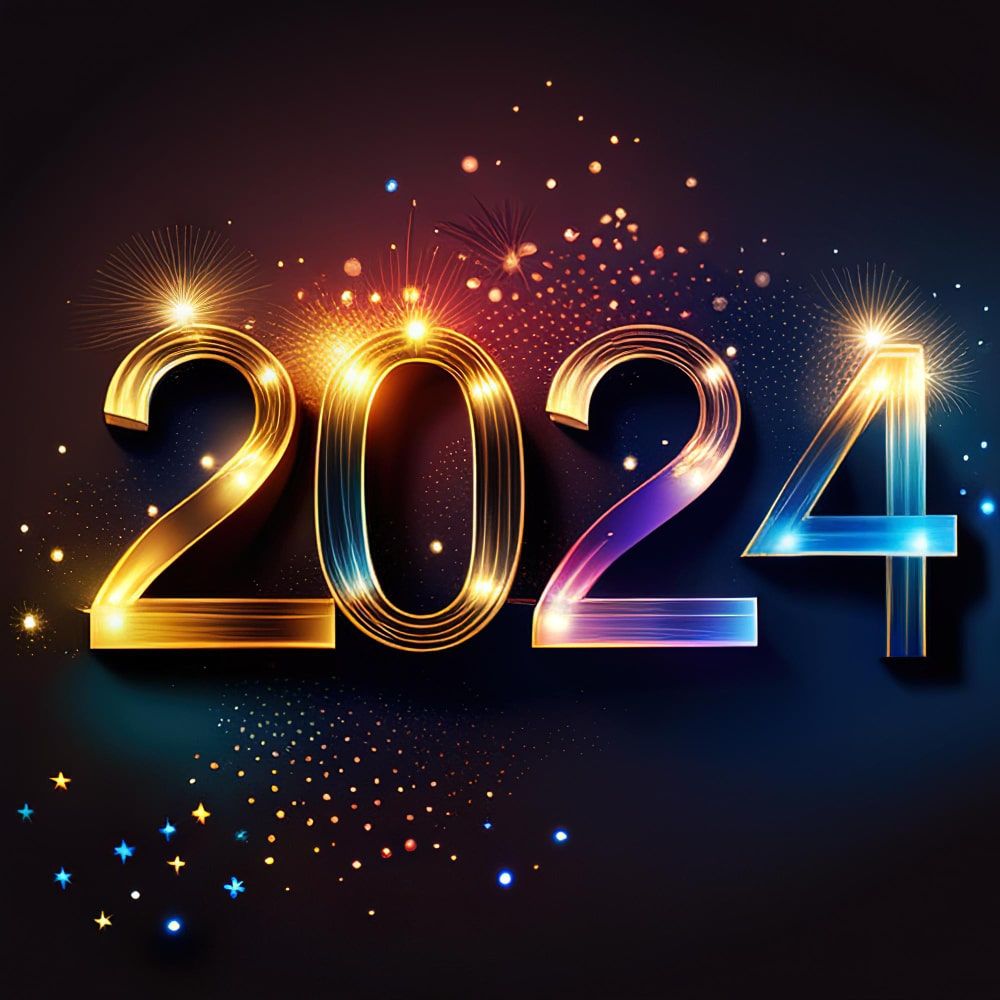happy new year 2024