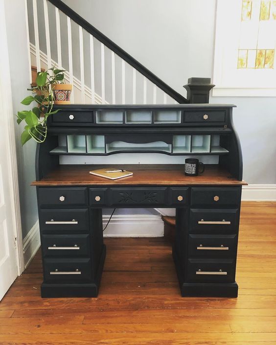 Roll-Top Desk-home furniture 