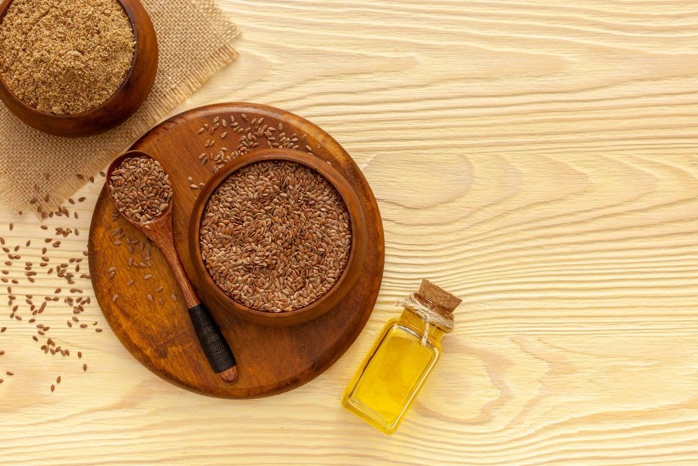 flax seeds gel