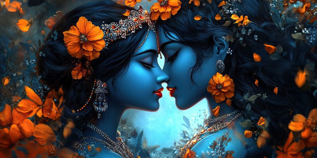 radha krishna image