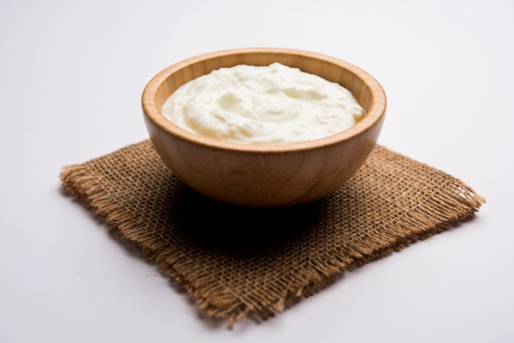 hair care at home- curd