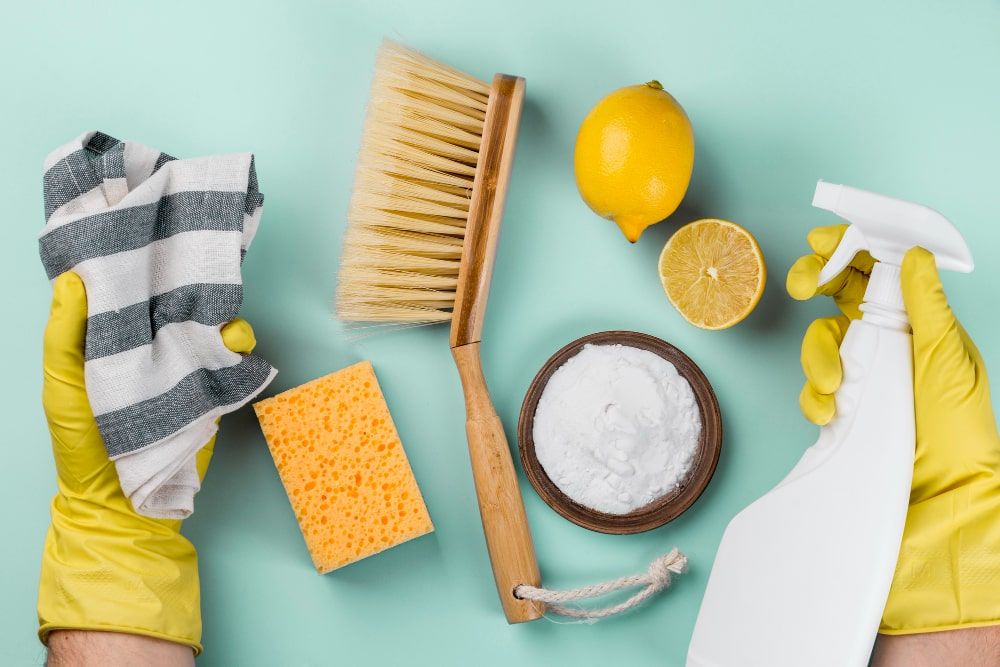 eco-friendly diwali cleaning material