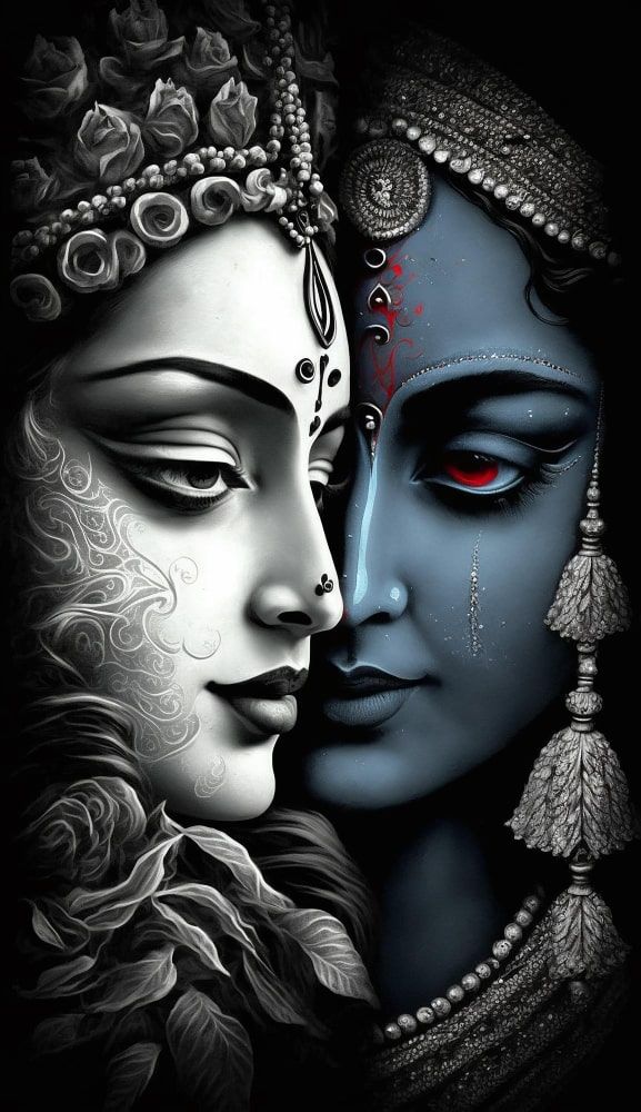 radha krishna image
