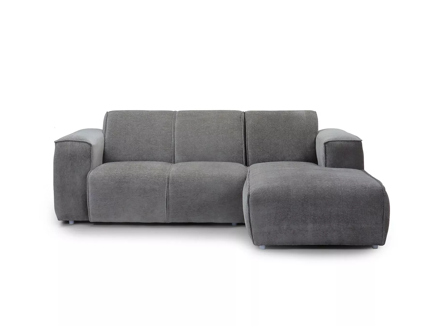 Cosmos L Shaped Sofa in Grey Color