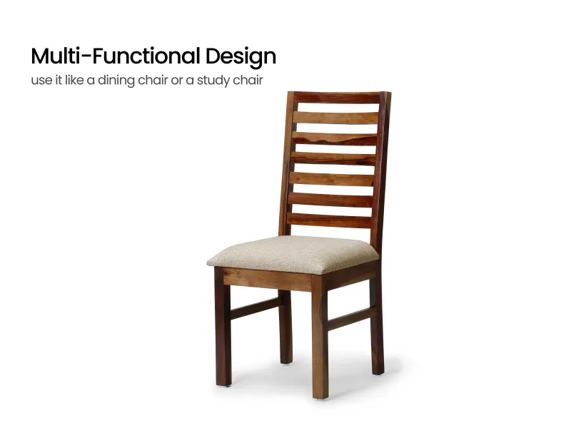 Alexa 4 Seater Dining Table with 4 Wooden Chairs