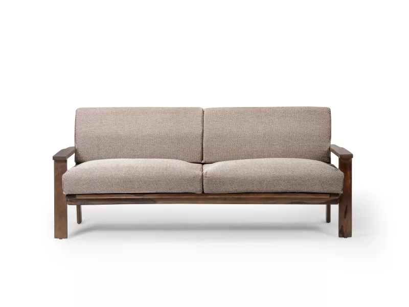 Athena Wooden Sofa - 3 Seater