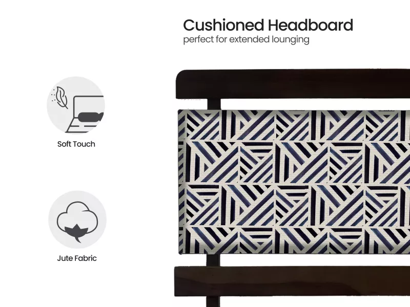 Siesta Solid Wood Queen Size Double Bed