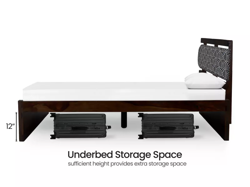 Siesta Solid Wood Queen Size Double Bed