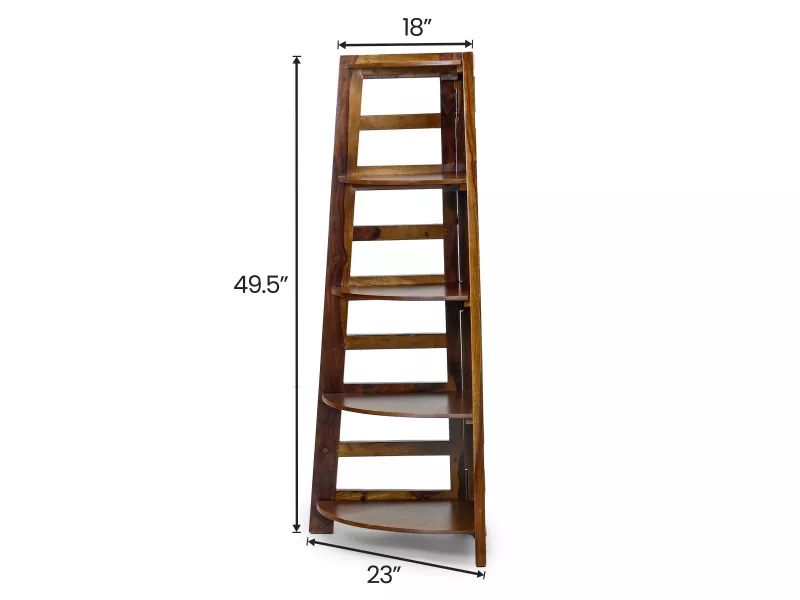 Belle Solid Wood Bookshelf