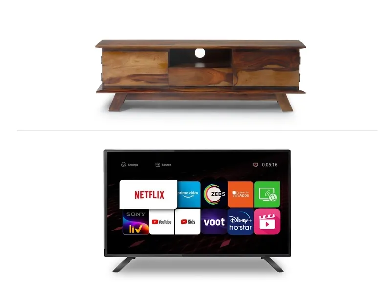 Entertainment Pack Belle TV Unit Combo