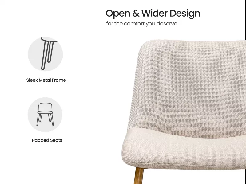 Cooper Lounge Chair in Beige Color