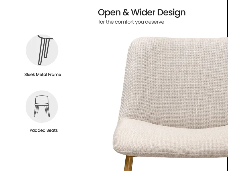 Cooper Lounge Chair in Beige Color