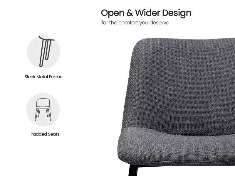 Cooper Lounge Chair in Grey Color