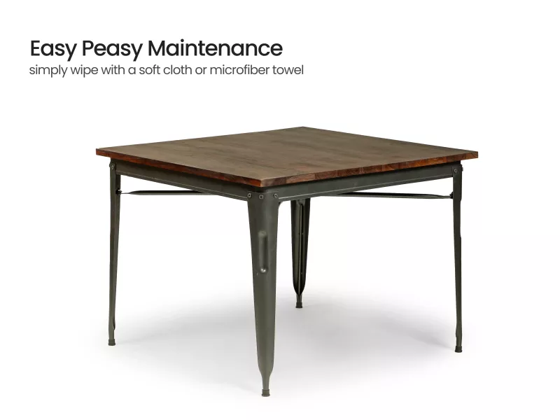 Daisy 4 Seater Dining Table with Joey Beige Chair