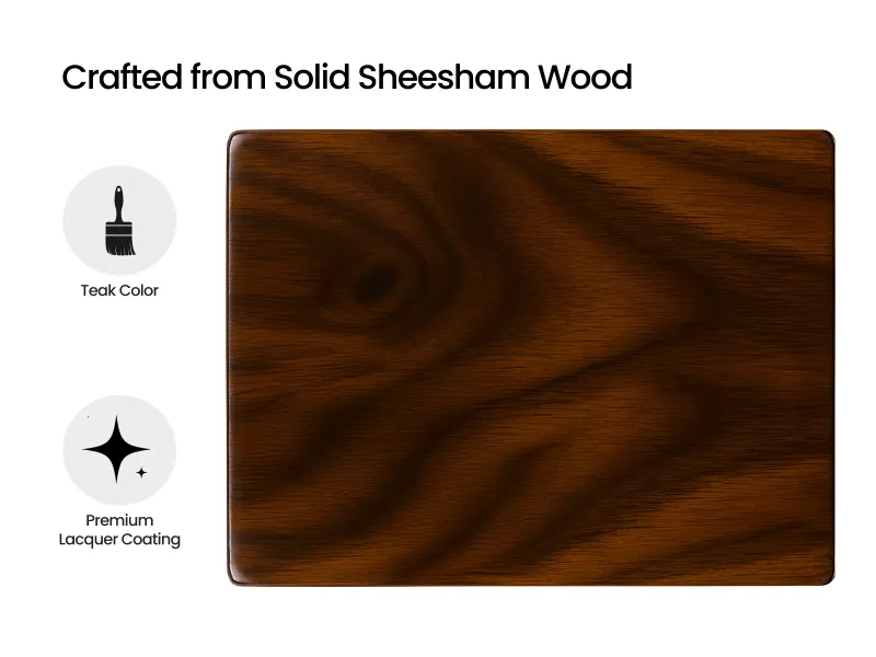 Hugo Solid Wood Bookshelf