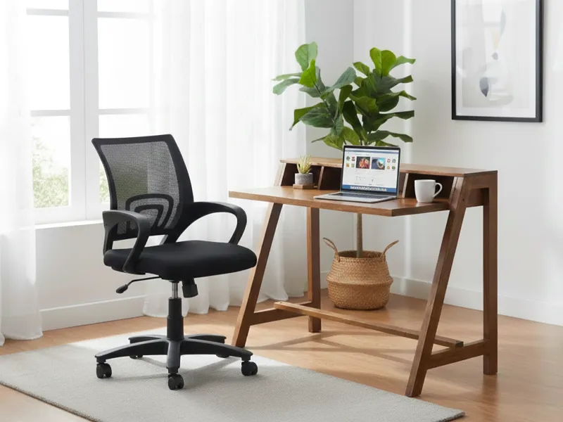 Hugo Study Table with Ergonomic Chair