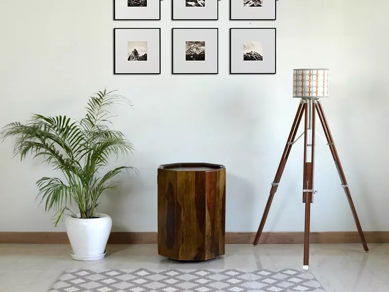 Hugo Solid Wood Bar Unit