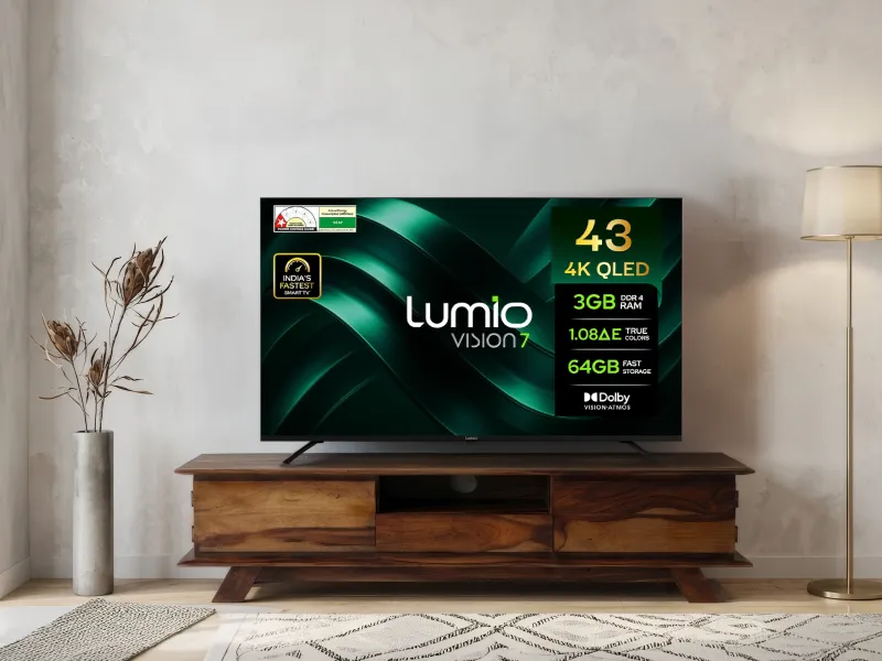 Lumio Vision 7 (43 inches) 4K Ultra-HD Smart QLED Google TV