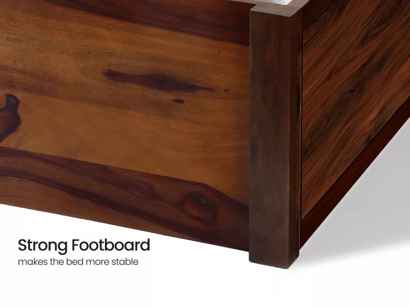 Vesta King Bed with Hydraulic Storage