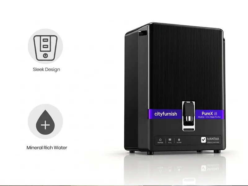 Purex i8 Water Purifier with Top Load Fully Automatic Washing Machine