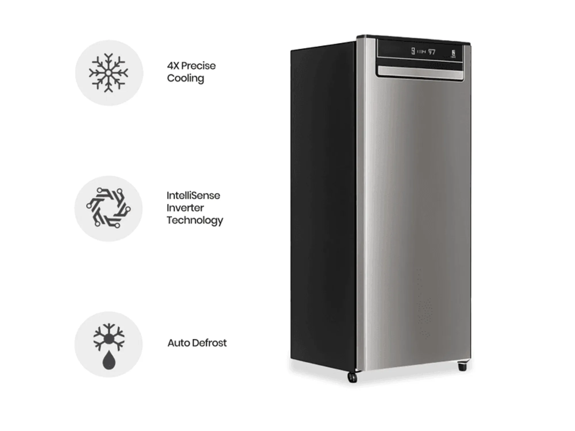 Whirlpool 192L Auto Defrost Fridge