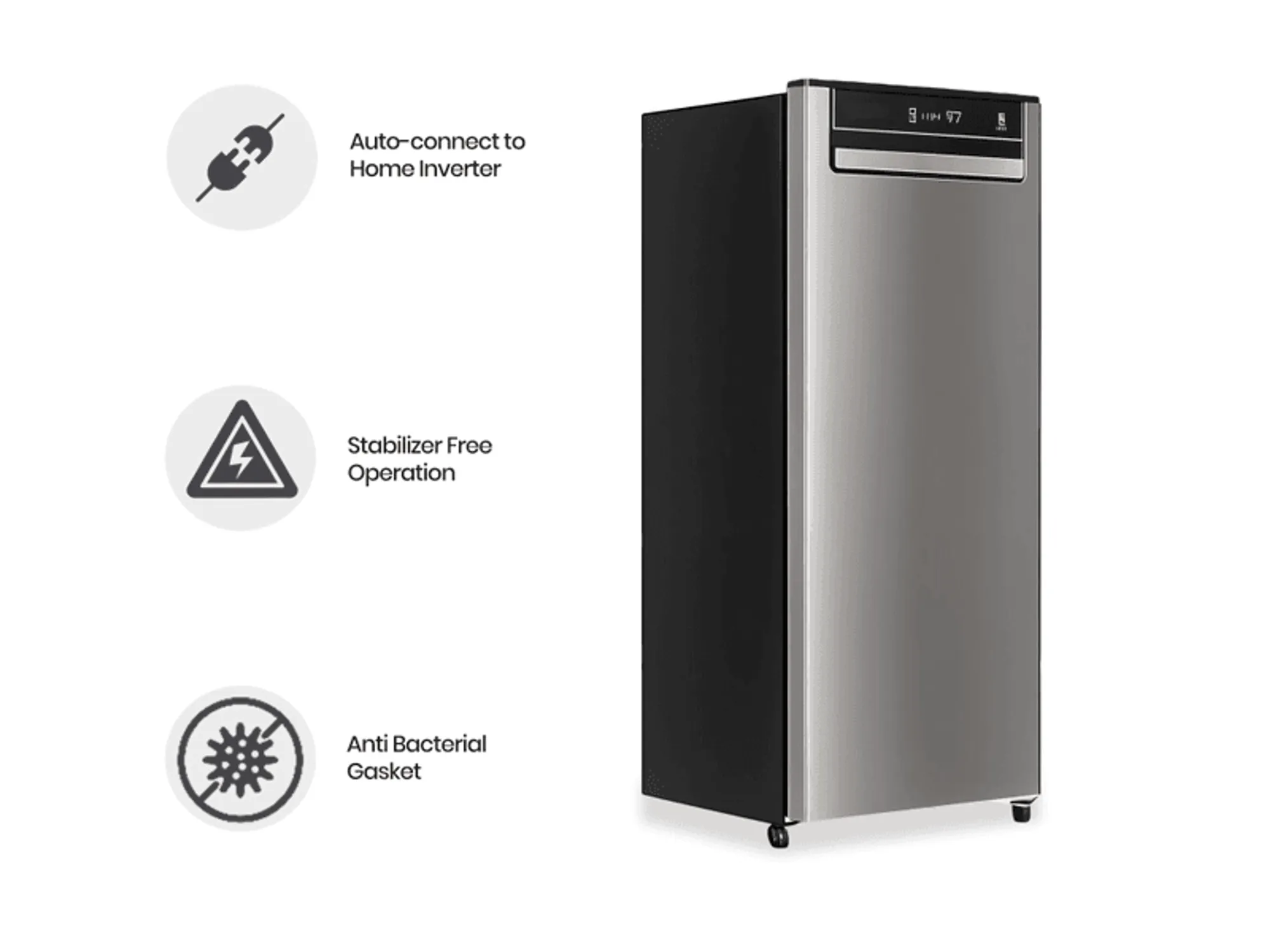 Whirlpool 192L Auto Defrost Fridge
