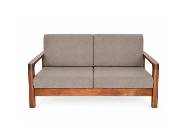 Zora 2 Seater Sofa in Grey Color