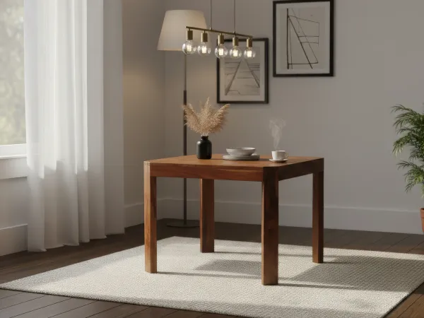 Alexa Solid Wood 4 Seater Dining Table