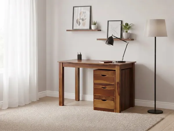Alexa Solid Wood Study Table
