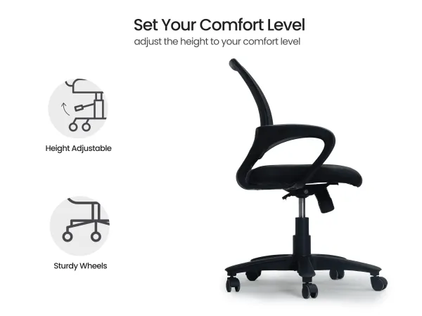Alexa Study Table with Ergonomic Chair