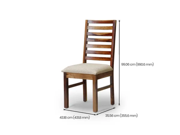 Alexa Study Table with Wooden Chair