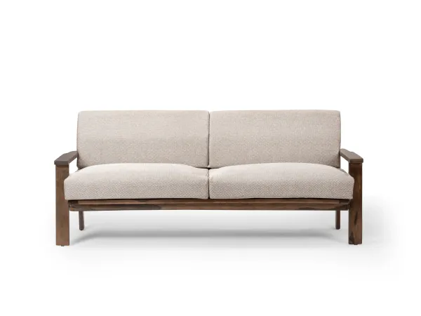 Athena Wooden Sofa - 3 Seater