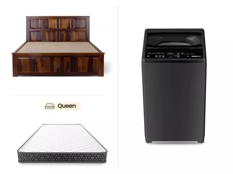 Essential Sleep & Wash Combo Alexa Queen Set