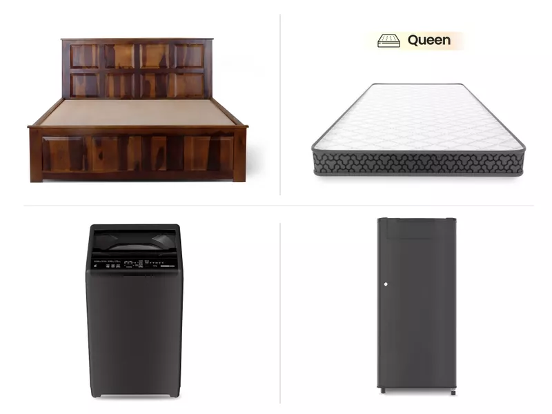 Complete Bedroom Combo Alexa Queen Set