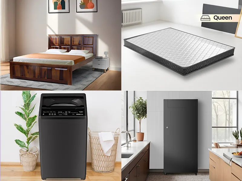 Complete Bedroom Combo Alexa Queen Set