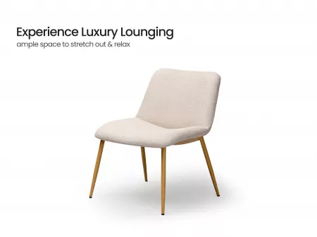 Cooper Lounge Chair in Beige Color