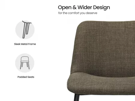 Cooper Lounge Chair in Olive Color