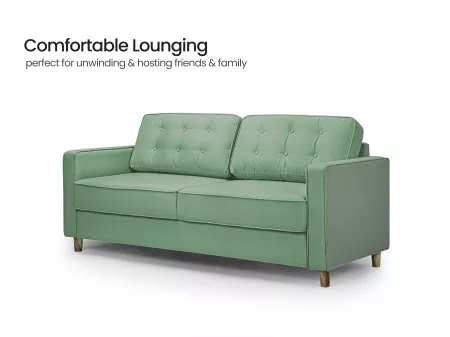 Dexter 3 Seater Sofa in Green Color