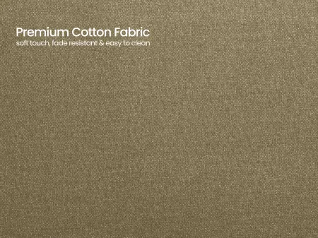 Hugo Upholstered 3 Seater Sofa in Beige Color