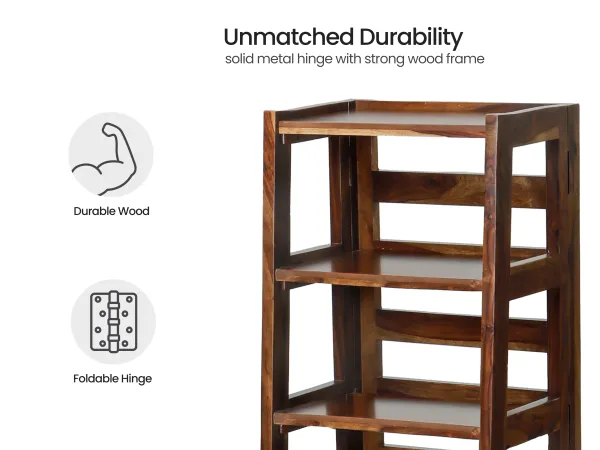 Hugo Solid Wood Bookshelf