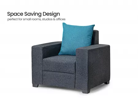 Hugo Upholstered Sofa Set in Livid Color