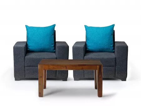 Hugo Twin Single Seater with Coffee Table