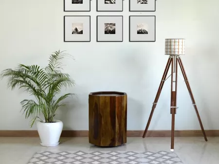 Hugo Solid Wood Bar Unit