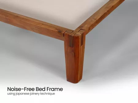 Jade Solid Wood King Size Double Bed
