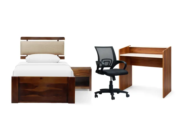 Luna Studio Essentials Package With Bedside Table