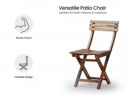 Nico Solid Wood Folding Chair