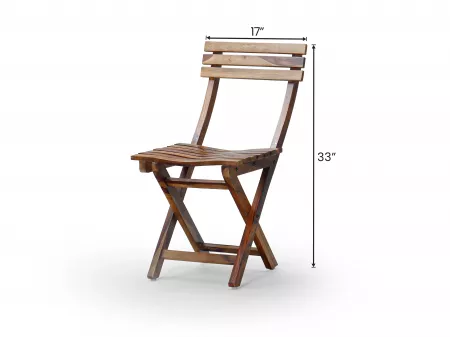 Nico Solid Wood Folding Chair
