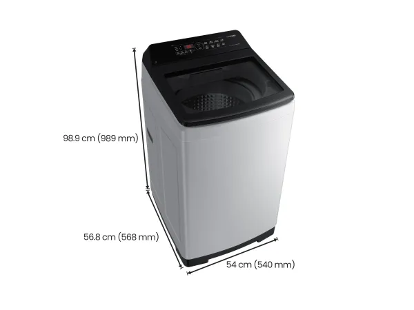Rio King Bed with Memory Foam Mattress and Samsung Washing Machine